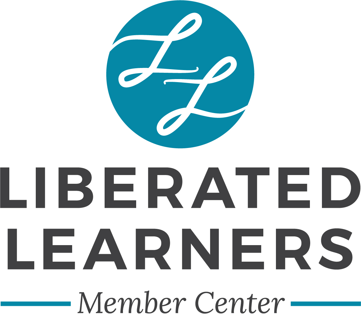 Liberated Learners Logo, Member Center